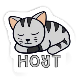 Hoyt Aufkleber Katze Image