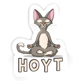 Aufkleber Hoyt Katze Image