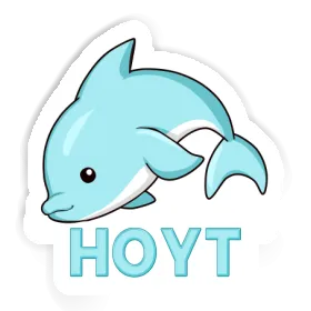 Aufkleber Hoyt Delphin Image
