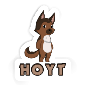Sticker German Sheperd Hoyt Image