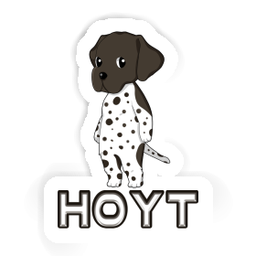 German Shorthaired Pointer Sticker Hoyt Image