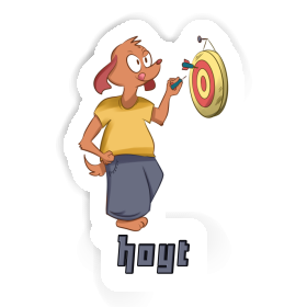Sticker Hoyt Darts Player Image