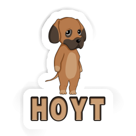 Deutsche Dogge Sticker Hoyt Image