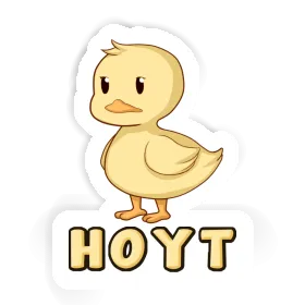 Hoyt Autocollant Canard Image