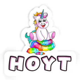 Sticker Hoyt Baby-Unicorn Image