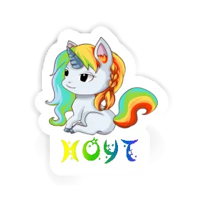 Unicorn Sticker Hoyt Image