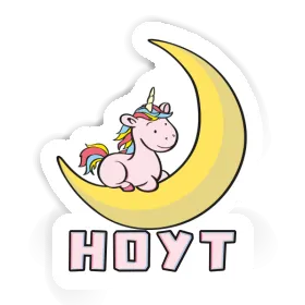 Sticker Hoyt Unicorn Image