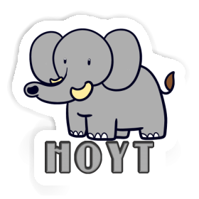 Elephant Sticker Hoyt Image
