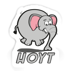 Hoyt Autocollant Éléphant Image