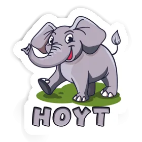 Hoyt Sticker Elephant Image