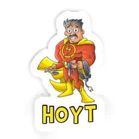 Electrician Sticker Hoyt Image