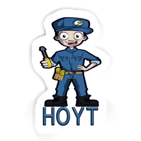 Sticker Hoyt Electrician Image