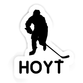 Hoyt Aufkleber Eishockeyspieler Image