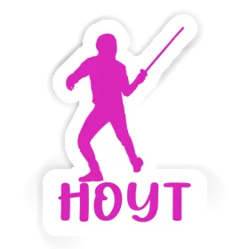 Sticker Hoyt Fencer Image