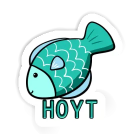 Aufkleber Hoyt Fisch Image