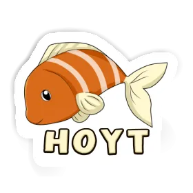 Sticker Fisch Hoyt Image