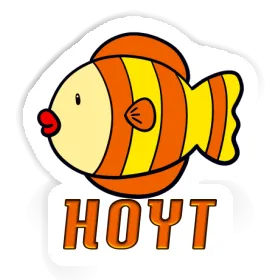 Fish Sticker Hoyt Image