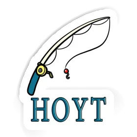 Autocollant Canne à pêche Hoyt Image