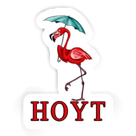 Autocollant Flamant Hoyt Image