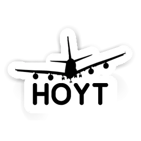 Sticker Hoyt Flugzeug Image