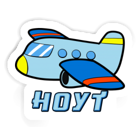 Aufkleber Hoyt Flugzeug Image