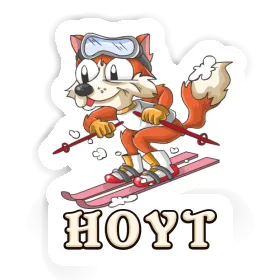 Skifahrer Sticker Hoyt Image
