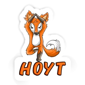 Aufkleber Hoyt Yoga Fuchs Image