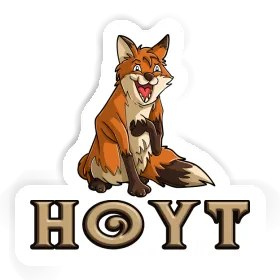 Fuchs Aufkleber Hoyt Image