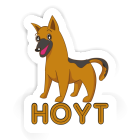 Sticker Hoyt German Shepherd Image