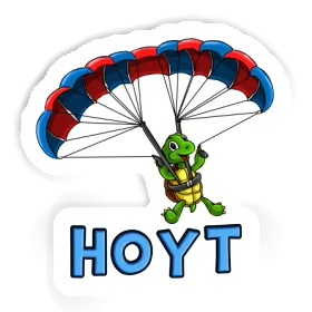 Gleitschirmflieger Aufkleber Hoyt Image