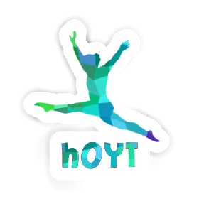 Hoyt Sticker Gymnast Image