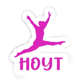 Gymnast Sticker Hoyt Image