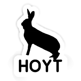 Aufkleber Kaninchen Hoyt Image