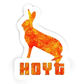 Rabbit Sticker Hoyt Image