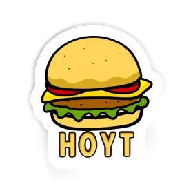 Hamburger Aufkleber Hoyt Image