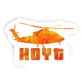 Sticker Helikopter Hoyt Image