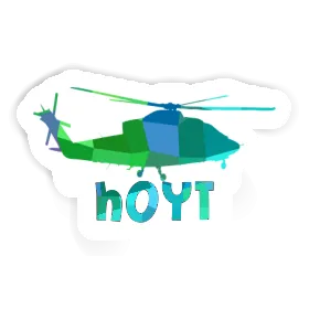 Aufkleber Hubschrauber Hoyt Image
