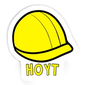 Hoyt Autocollant Casque de chantier Image