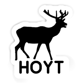 Cerf Autocollant Hoyt Image