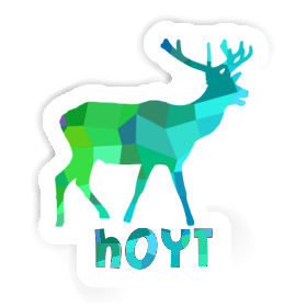 Hoyt Sticker Deer Image