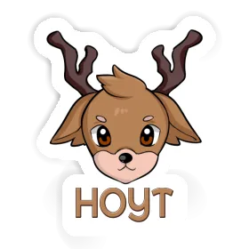 Deerhead Sticker Hoyt Image