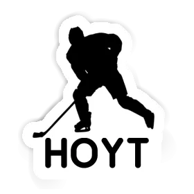 Aufkleber Eishockeyspieler Hoyt Image