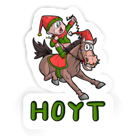 Sticker Pferd Hoyt Image
