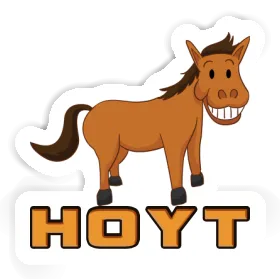 Sticker Hoyt Horse Image