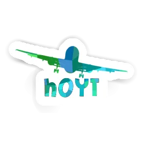 Sticker Airplane Hoyt Image