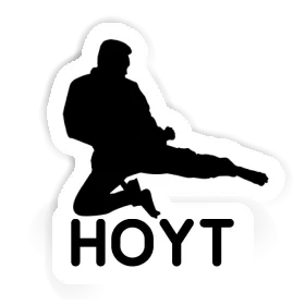 Karateka Sticker Hoyt Image