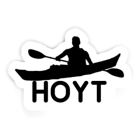 Sticker Hoyt Kajakfahrer Image