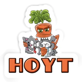 Hoyt Sticker Monster Carrot Image