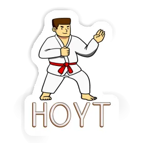 Aufkleber Karateka Hoyt Image