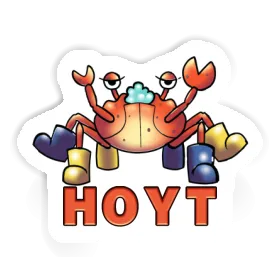 Hoyt Sticker Crab Image